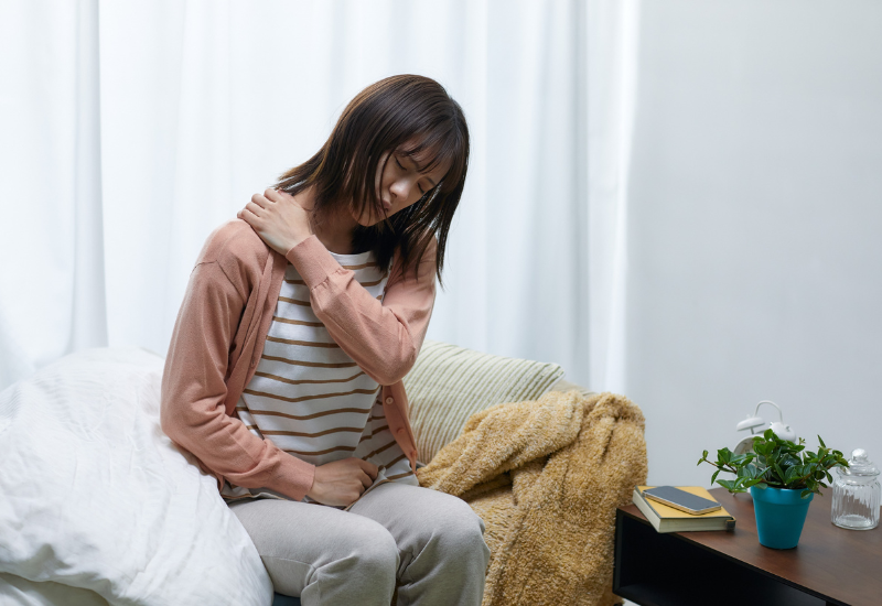 Relieve shoulder pain effective stretching and wellness for domestic helpers