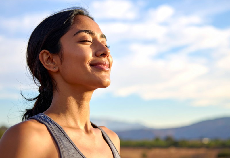 Happy woman smiling (1)